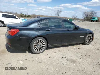 2009 BMW 7 Series 750i with VIN WBAKA83559CY33507, listed as a Copart auction lot 50502475 with 0 mi miles and Clean Title. Bid and sale history available at carsss.com. Image 3.