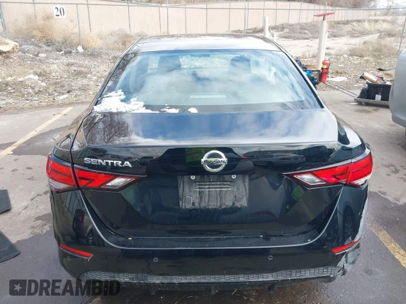2020 Nissan Sentra S with VIN 3N1AB8BV1LY231895, listed as a IAAI auction lot 41807223 with 74,274 mi miles. Bid and sale history available at carsss.com. Image 15.