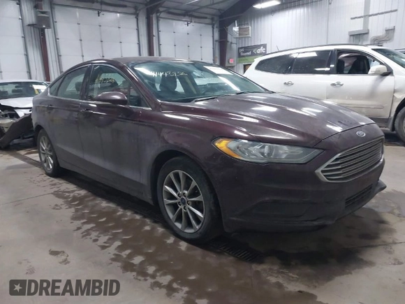 2017 Ford Fusion SE with VIN 3FA6P0H73HR104362, listed as a IAAI auction lot 41443826 with 126,669 mi miles. Bid and sale history available at carsss.com. Image 1.
