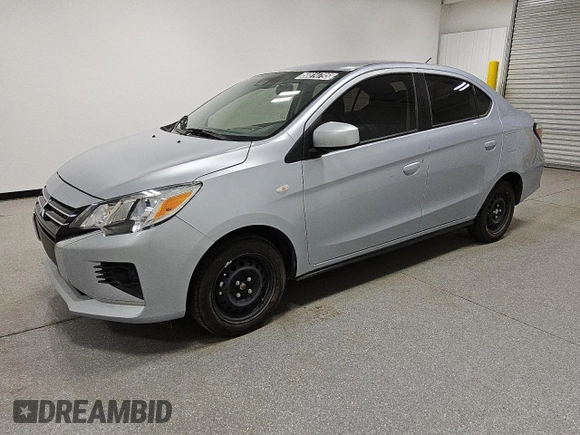 2023 Mitsubishi Mirage G4 ES with VIN ML32FUFJ4PHF02333, listed as a Copart auction lot 50814795 with 27,429 mi miles and Clean Title. Bid and sale history available at carsss.com. Image 1.