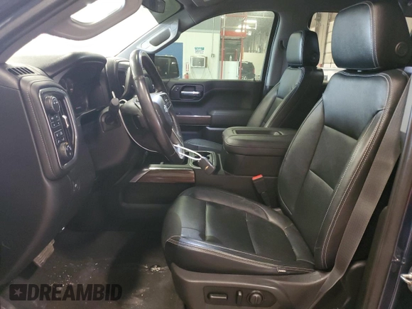 2021 Chevrolet Silverado 1500 LT Trail Boss with VIN 1GCPYFED9MZ349276, listed as a Copart auction lot 55455165 with 69,103 mi miles and Salvage Title. Bid and sale history available at DreamBid. Image 7.