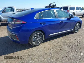 2022 Hyundai Ioniq Limited with VIN KMHCX5LD5NU265674, listed as a IAAI auction lot 41456208 with 30,438 mi miles and . Bid and sale history available at DreamBid. Image 4.