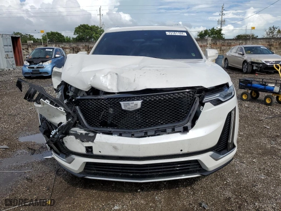 2021 Cadillac XT6 Premium Luxury with VIN 1GYKPCRS3MZ230783, listed as a Copart auction lot 73181104 with 62,078 mi miles and Non Repairable. Bid and sale history available at carsss.com. Image 5.