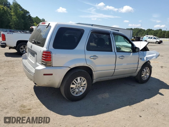 2005 Mercury Mariner Luxury z VIN 4M2YU56165DJ21260, wystawiony jako Copart lot #67528354 z przebiegiem Nie podano mil oraz Szkoda całkowita • Salvage title. Historia ofert i sprzedaży dostępna na DreamBid. Obrazek 3.