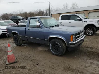 1989 Dodge Dakota with VIN 1B7FL26X3KS146546, listed as a Copart auction lot 81859624 with 16,824 mi miles and Clean Title. Bid and sale history available at carsss.com. Image 4.