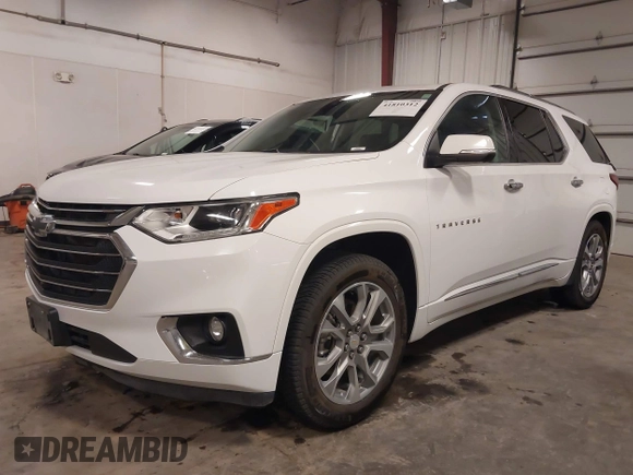 2021 Chevrolet Traverse Premier with VIN 1GNEVKKW8MJ259346, listed as a IAAI auction lot 41810312 with 80,474 mi miles. Bid and sale history available at carsss.com. Image 20.