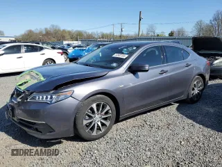 2017 Acura TLX Technology z VIN 19UUB1F51HA007079, wystawiony jako Copart lot #53583185 z przebiegiem 141 714 mil mil oraz Szkoda całkowita • Salvage title. Historia ofert i sprzedaży dostępna na DreamBid. Obrazek 1.