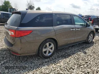 2020 Honda Odyssey EX with VIN 5FNRL6H5XLB030260, listed as a Copart auction lot 63416575 with 71,238 mi miles and Salvage title. Bid and sale history available at DreamBid. Image 3.