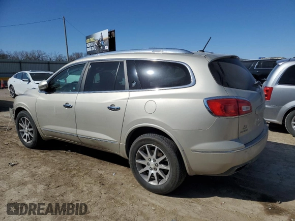 2014 Buick Enclave Leather with VIN 5GAKVBKD6EJ368384, listed as a Copart auction lot 48635855 with 202,879 mi miles and Salvage Title. Bid and sale history available at DreamBid. Image 2.