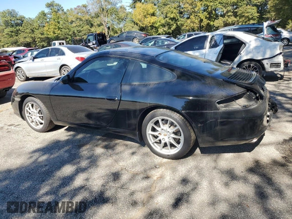 2003 Porsche 911 Carrera with VIN WP0AA29943S621152, listed as a Copart auction lot 76626634 with 67,771 mi miles and Salvage Title. Bid and sale history available at carsss.com. Image 2.