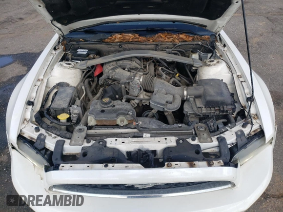 2013 Ford Mustang V6 with VIN 1ZVBP8EM9D5275936, listed as a Copart auction lot 54716455 with 225,596 mi miles and Salvage title. Bid and sale history available at DreamBid. Image 11.