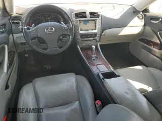 2007 Lexus IS 350 with VIN JTHBE262575016530, listed as a Copart auction lot 50787745 with 281,215 mi miles and Clean Title. Bid and sale history available at DreamBid. Image 8.