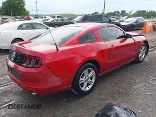2013 Ford Mustang V6 with VIN 1ZVBP8AM9D5283332, listed as a IAAI auction lot 42471456 with 108,514 mi miles and . Bid and sale history available at DreamBid. Image 4.