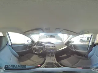 2013 Mazda 3 i SV with VIN JM1BL1TGXD1812050, listed as a Copart auction lot 61905995 with 120,360 mi miles and Salvage title. Bid and sale history available at DreamBid. Image 14.