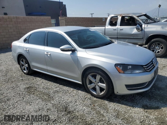 2012 Volkswagen Passat SE with VIN 1VWBP7A3XCC042049, listed as a Copart auction lot 55990465 with 116,659 mi miles and Salvage title. Bid and sale history available at DreamBid. Image 4.