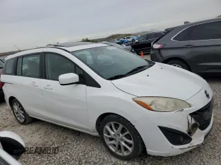 2012 Mazda 5 Touring with VIN JM1CW2CL2C0113997, listed as a Copart auction lot 54355345 with 126,267 mi miles and Salvage Title. Bid and sale history available at DreamBid. Image 4.