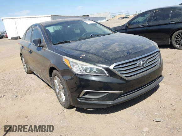 2016 Hyundai Sonata SE z VIN 5NPE24AF2GH281998, wystawiony jako IAAI lot #42495091 z przebiegiem 184 904 mil mil oraz . Historia ofert i sprzedaży dostępna na DreamBid. Obrazek 6.