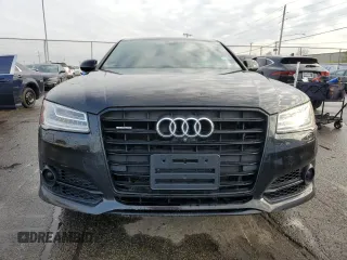 2017 Audi A8 L Sport with VIN WAU43AFD3HN016648, listed as a Copart auction lot 52583745 with 148,562 mi miles and Clean Title. Bid and sale history available at carsss.com. Image 5.