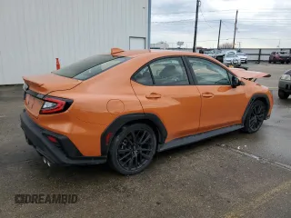 2022 Subaru WRX Premium with VIN JF1VBAH66N8027250, listed as a Copart auction lot 86513694 with 14,669 mi miles and Salvage Title. Bid and sale history available at carsss.com. Image 3.
