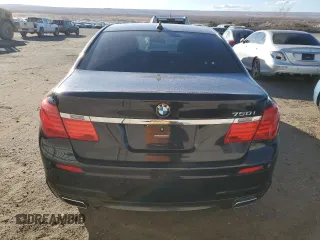 2011 BMW 7 Series 750i with VIN WBAKA8C56BCY36700, listed as a Copart auction lot 46165525 with 152,027 mi miles and Clean title. Bid and sale history available at DreamBid. Image 6.