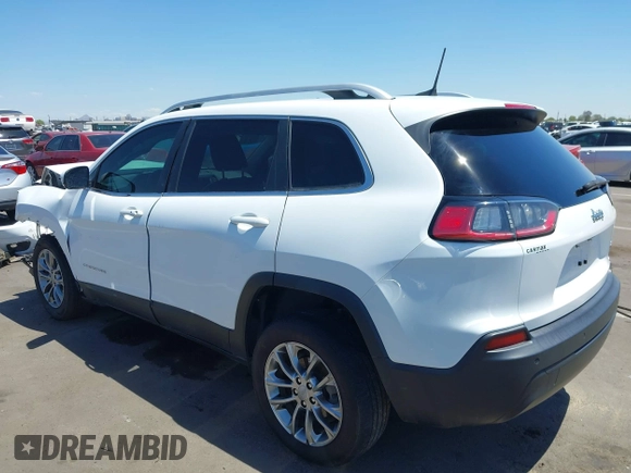 2019 Jeep Cherokee Latitude Plus z VIN 1C4PJLLB6KD420089, wystawiony jako IAAI lot #42229046 z przebiegiem 45 437 mil mil oraz . Historia ofert i sprzedaży dostępna na DreamBid. Obrazek 3.