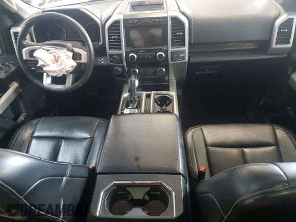 2018 Ford F-150 XL with VIN 1FTFW1E13JFD56117, listed as a Copart auction lot 50377485 with 0 mi miles and Salvage Title. Bid and sale history available at carsss.com. Image 8.