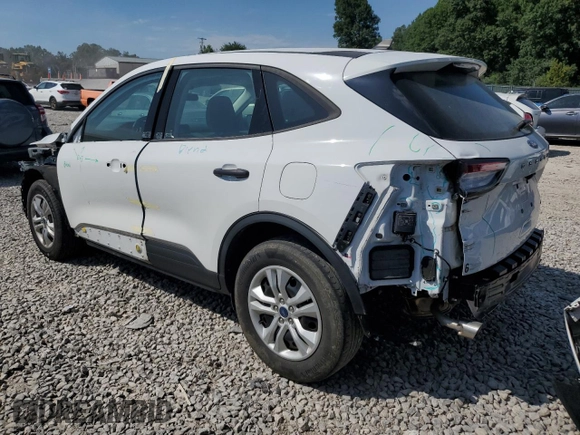 2021 Ford Escape S with VIN 1FMCU9F69MUB33240, listed as a Copart auction lot 61402505 with 47,041 mi miles and Salvage title. Bid and sale history available at DreamBid. Image 2.