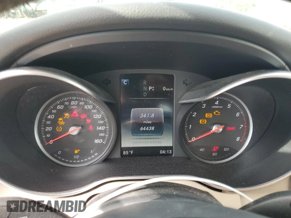 2017 Mercedes-Benz C 300 с VIN WDDWF4KB8HR262070, выставлен на аукционе Copart как лот 55215445 с пробегом 64 438 миль миль и Списание • Salvage title. История ставок и продаж доступна на DreamBid. Изображение 9.