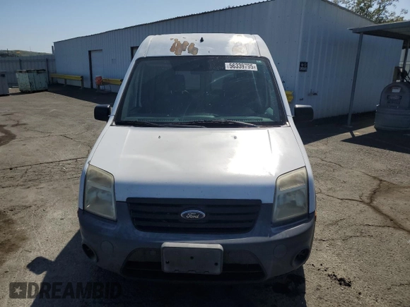 2013 Ford Transit Connect XL with VIN NM0LS7CN9DT172391, listed as a Copart auction lot 56339795 with 305,294 mi miles and Salvage title. Bid and sale history available at DreamBid. Image 5.