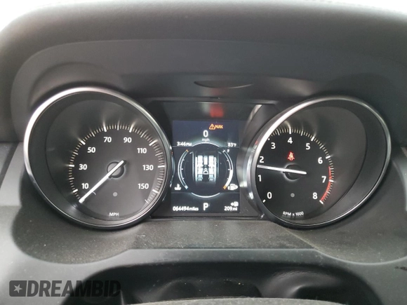 2018 Land Rover Range Rover Evoque SE with VIN SALVP2RX8JH323401, listed as a Copart auction lot 50877175 with 64,494 mi miles and Salvage title. Bid and sale history available at DreamBid. Image 9.
