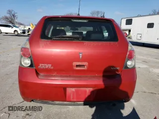 2009 Pontiac Vibe w/1SA with VIN 5Y2SP67879Z452586, listed as a Copart auction lot 85389134 with 213,459 mi miles and Clean Title. Bid and sale history available at carsss.com. Image 6.