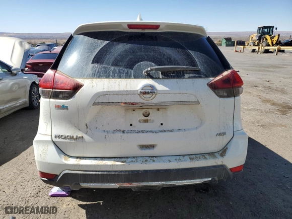 2018 Nissan Rogue SV with VIN 5N1AT2MV5JC717471, listed as a Copart auction lot 48139345 with 137,276 mi miles and Salvage Title. Bid and sale history available at carsss.com. Image 6.