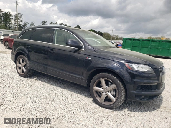 2014 Audi Q7 3.0T S line Prestige with VIN WA1DGAFE9ED012745, listed as a Copart auction lot 51207755 with 161,575 mi miles and Clean Title. Bid and sale history available at carsss.com. Image 4.