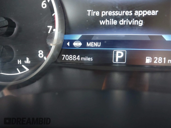 2018 Nissan Murano Platinum with VIN 5N1AZ2MH9JN163641, listed as a IAAI auction lot 41922735 with 70,884 mi miles and . Bid and sale history available at DreamBid. Image 15.