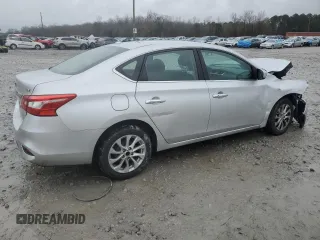 2019 Nissan Sentra SV with VIN 3N1AB7APXKL611164, listed as a Copart auction lot 42495555 with 122,062 mi miles and Salvage Title. Bid and sale history available at DreamBid. Image 3.