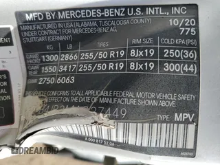 2021 Mercedes-Benz GLE 350 with VIN 4JGFB4JB3MA327449, listed as a Copart auction lot 85615794 with 7 mi miles and Clean title. Bid and sale history available at DreamBid. Image 13.