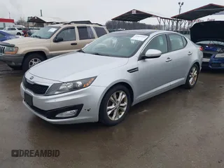 2013 Kia Optima EX with VIN 5XXGN4A78DG187706, listed as a IAAI auction lot 41424932 with 116,625 mi miles and . Bid and sale history available at DreamBid. Image 22.