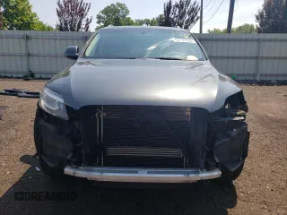 2015 Audi Q7 Premium Plus with VIN WA1LGAFE0FD011271, listed as a Copart auction lot 63250995 with 168,223 mi miles and Salvage title. Bid and sale history available at DreamBid. Image 5.