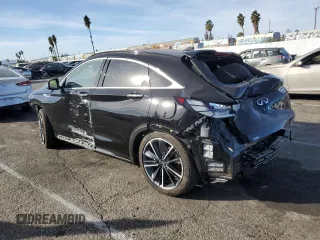 2023 Infiniti QX55 Luxe z VIN 3PCAJ5JR3PF116090, wystawiony jako Copart lot #79531704 z przebiegiem 13 548 mil mil oraz Szkoda całkowita • Salvage title. Historia ofert i sprzedaży dostępna na DreamBid. Obrazek 2.