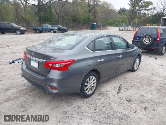 2019 Nissan Sentra SV with VIN 3N1AB7AP7KL609338, listed as a IAAI auction lot 41912906 with 66,321 mi miles and . Bid and sale history available at DreamBid. Image 4.