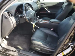 2008 Lexus IS 250 with VIN JTHBK262182063274, listed as a Copart auction lot 63342325 with 156,037 mi miles and Salvage title. Bid and sale history available at DreamBid. Image 7.