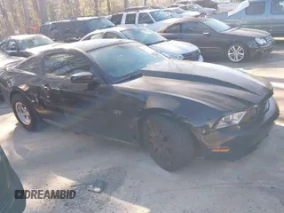 2010 Ford Mustang GT with VIN 1ZVBP8CH1A5123926, listed as a IAAI auction lot 41875042 with 107,103 mi miles. Bid and sale history available at carsss.com. Image 1.