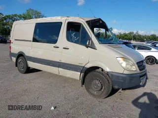 2012 Mercedes-Benz Sprinter Cargo with VIN WD3PE7CC8C5612527, listed as a IAAI auction lot 41883456 with 224,899 mi miles. Bid and sale history available at carsss.com. Image 1.