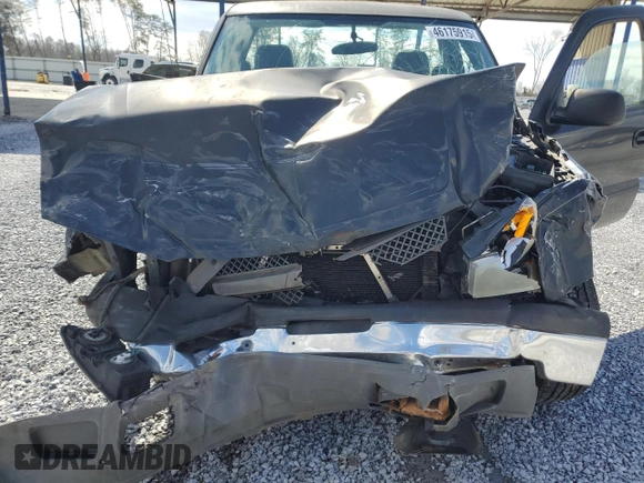 2005 Chevrolet Silverado 1500 Work Truck with VIN 1GCEC14Z95Z255227, listed as a Copart auction lot 46175915 with 144,609 mi miles and Salvage Title. Bid and sale history available at carsss.com. Image 13.