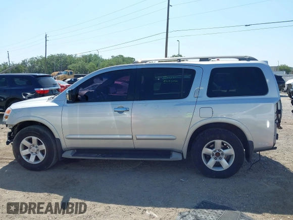 2011 Nissan Armada SV with VIN 5N1BA0NDXBN607669, listed as a IAAI auction lot 41930926 with 197,382 mi miles and . Bid and sale history available at DreamBid. Image 14.