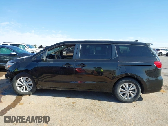 2017 Kia Sedona LX with VIN KNDMB5C19H6242338, listed as a IAAI auction lot 41916438 with 77,404 mi miles and . Bid and sale history available at DreamBid. Image 14.