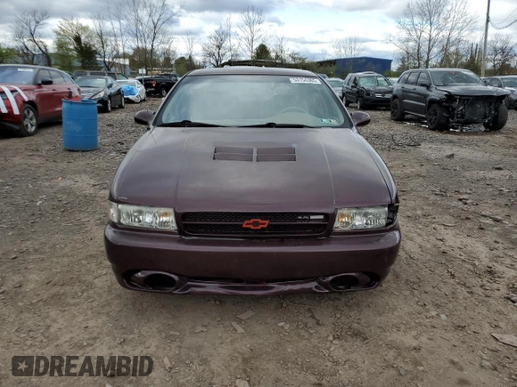 1995 Chevrolet Caprice with VIN 1G1BL52P0SR152620, listed as a Copart auction lot 53154365 with 223,365 mi miles and Salvage Title. Bid and sale history available at DreamBid. Image 5.