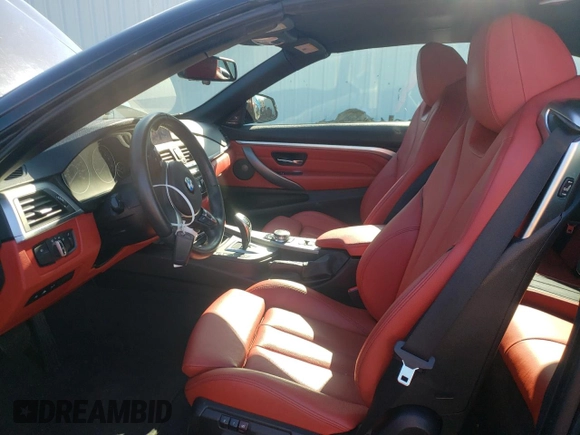 2019 BMW 4 Series 430i xDrive with VIN WBA4Z3C58KEF31811, listed as a Copart auction lot 50414074 with 55,807 mi miles and Salvage title. Bid and sale history available at DreamBid. Image 7.