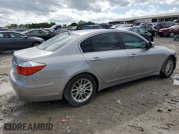 2011 Hyundai Genesis with VIN KMHGC4DE3BU131675, listed as a Copart auction lot 54255134 with 192,926 mi miles and Salvage Title. Bid and sale history available at carsss.com. Image 3.