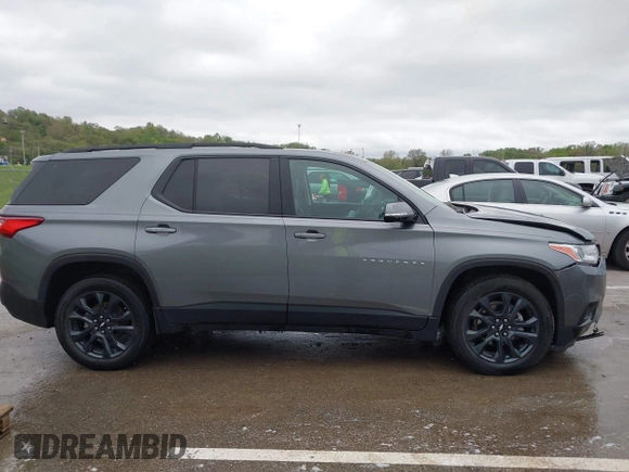 2020 Chevrolet Traverse RS with VIN 1GNEVJKW7LJ308092, listed as a IAAI auction lot 42061333 with 71,743 mi miles and . Bid and sale history available at DreamBid. Image 13.
